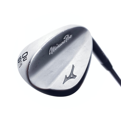 Used Mizuno Pro T-1 Soft White Satin Lob Wedge / 60.0 Degrees / Stiff Flex