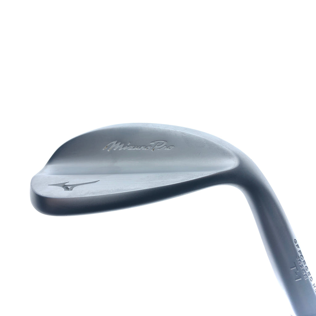Used Mizuno Pro T-1 Soft White Satin Sand Wedge / 56.0 Degrees / A Flex