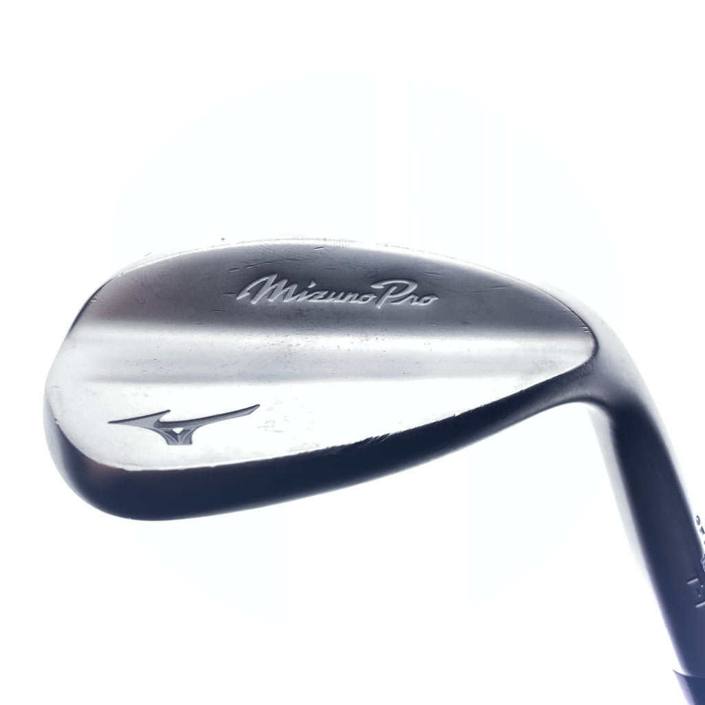 Used Mizuno Pro T-1 Soft White Satin Sand Wedge / 56.0 Degrees / Stiff Flex