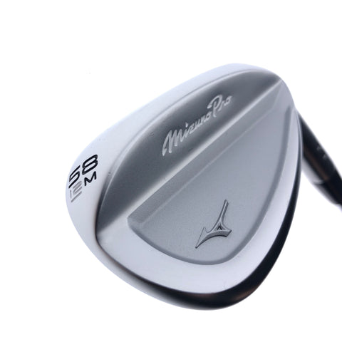 Used Mizuno Pro T-3 Lob Wedge / 58.0 Degrees / Stiff Flex