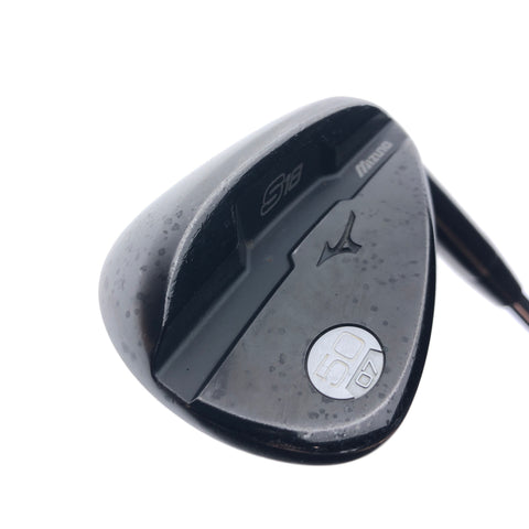 Used Mizuno S18 Gunmetal Black Gap Wedge / 50.0 Degrees / Wedge Flex