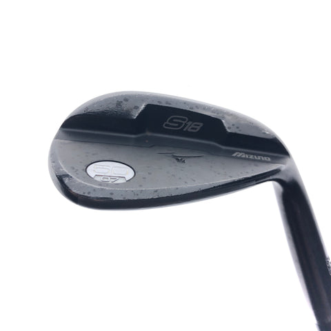 Used Mizuno S18 Gunmetal Black Gap Wedge / 50.0 Degrees / Wedge Flex