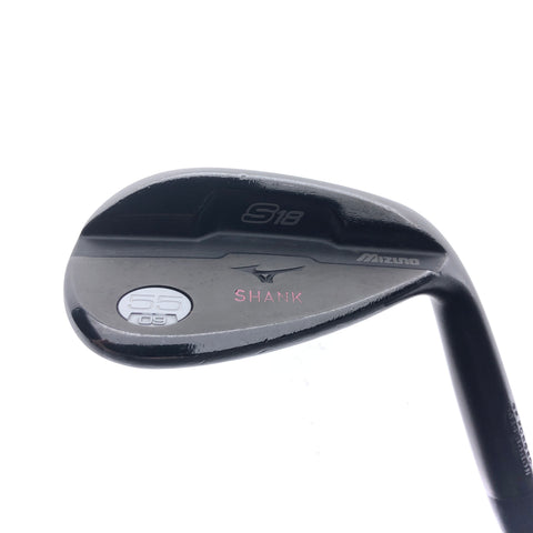 Used Mizuno S18 Gunmetal Black Gap Wedge Sand Wedge / 55.0 Degrees / X-Stiff Fl