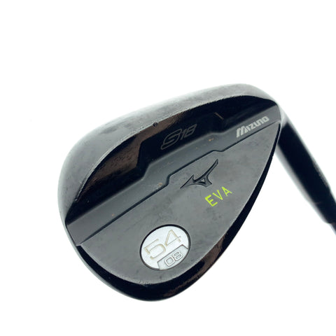 Used Mizuno S18 Gunmetal Black Sand Wedge / 54.0 Degrees / Stiff Flex