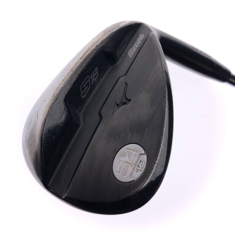 Used Mizuno S18 Gunmetal Black Sand Wedge / 54.0 Degrees / Wedge Flex