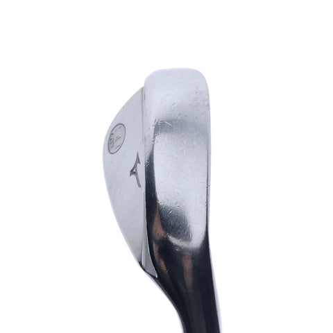 Used Mizuno S18 White Satin Gap Wedge / 50.0 Degrees / Regular Flex