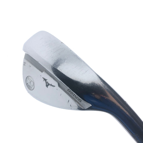 Used Mizuno S18 White Satin Gap Wedge / 50.0 Degrees / Wedge Flex