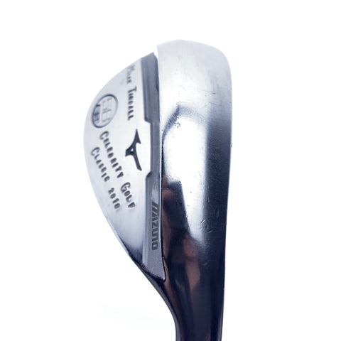 Used Mizuno S18 White Satin Lob Wedge / 58.0 Degrees / Stiff Flex