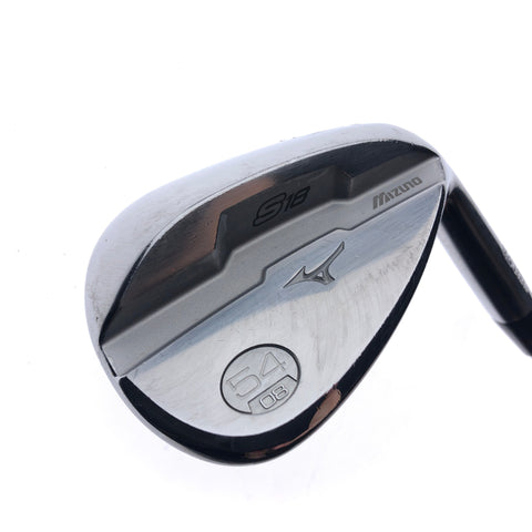 Used Mizuno S18 White Satin Sand Wedge / 54.0 Degrees / Wedge Flex