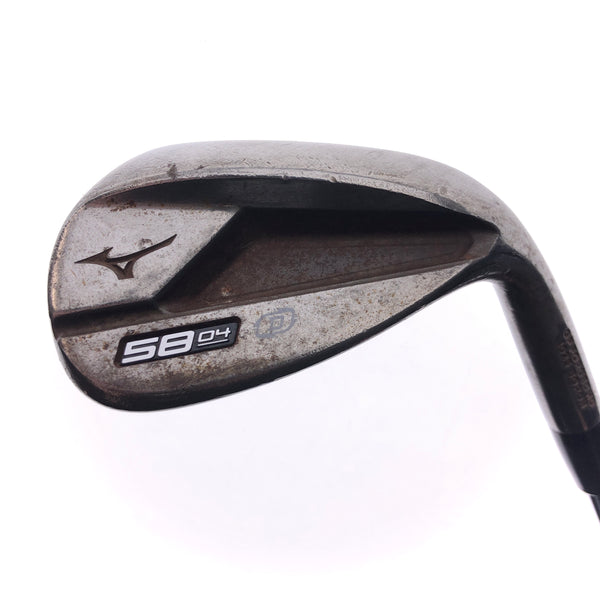 Used Mizuno S23 Raw Lob Wedge / 58.0 Degrees / Stiff Flex