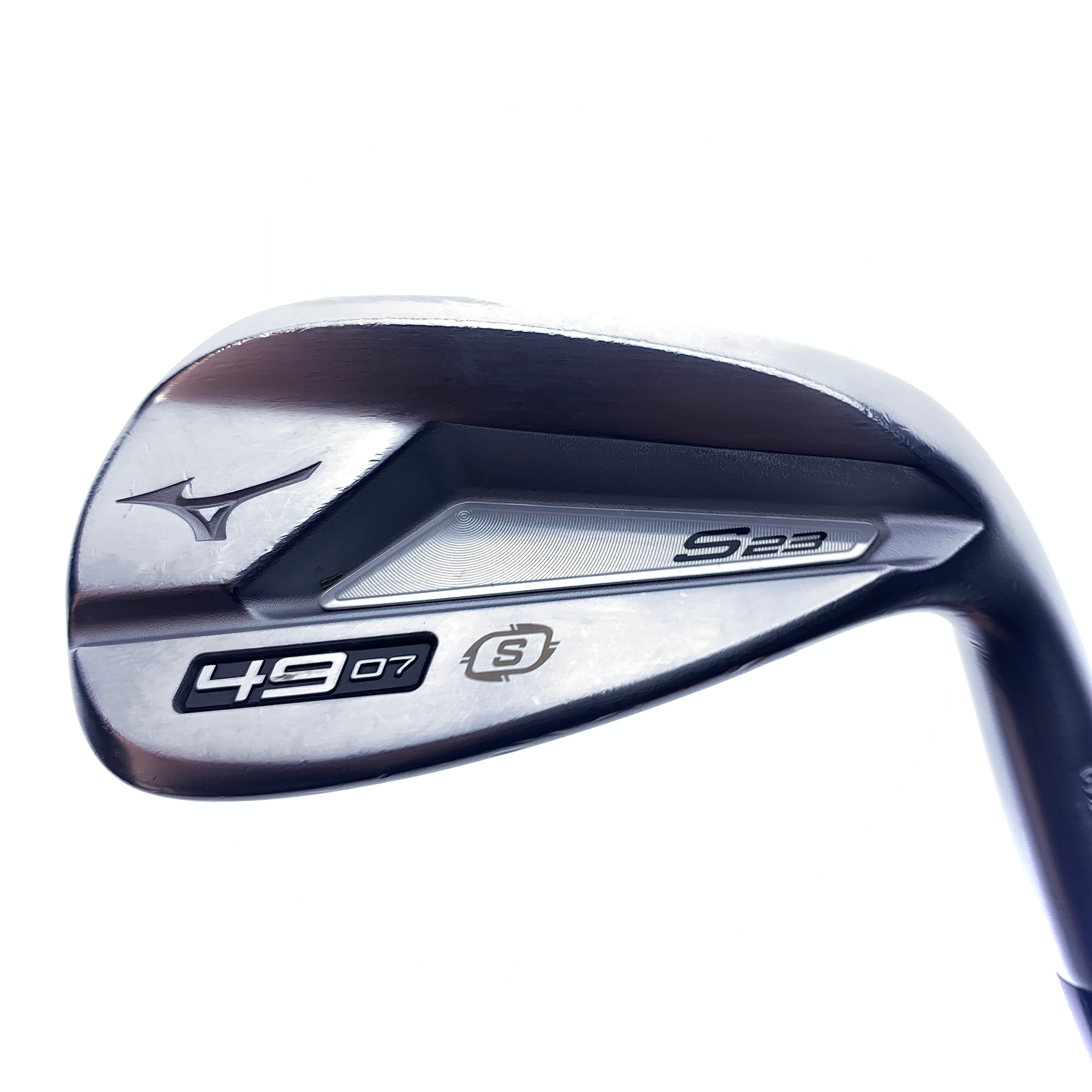 Used Mizuno S23 White Satin Gap Wedge / 49.0 Degrees / Stiff Flex
