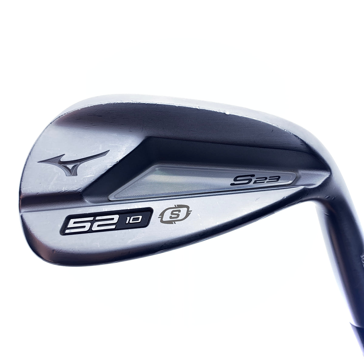 Used Mizuno S23 White Satin Gap Wedge / 52.0 Degrees / Wedge Flex