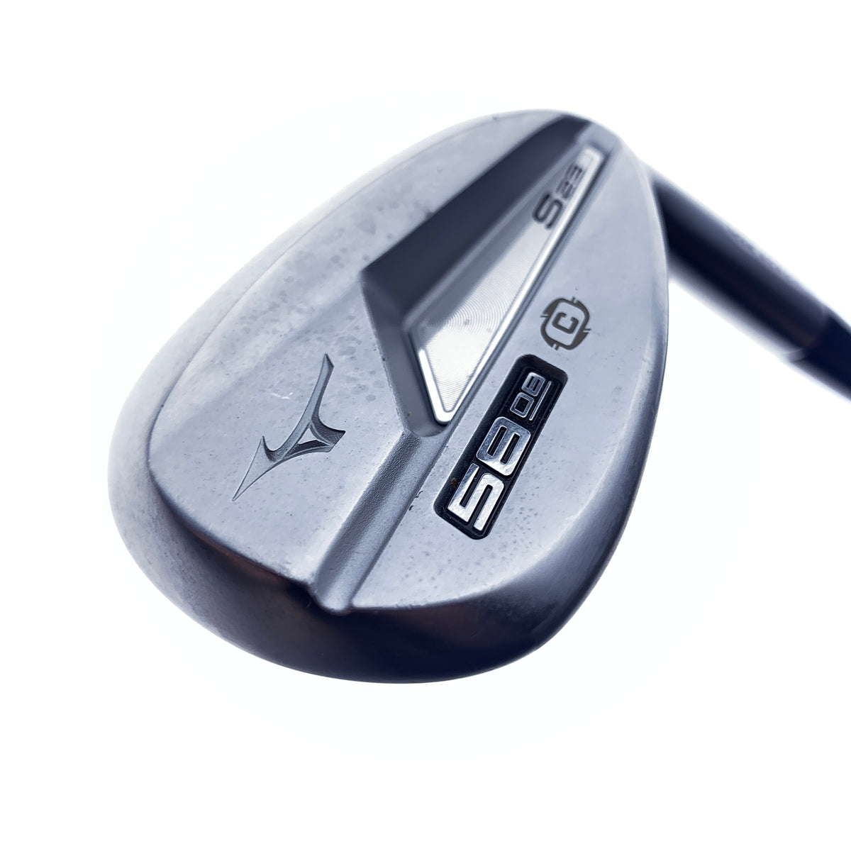 Used Mizuno S23 White Satin Lob Wedge / 58.0 Degrees / Wedge Flex