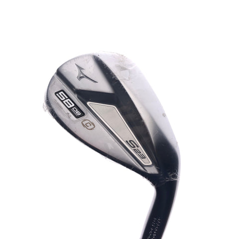 Used Mizuno S23 White Satin Lob Wedge / 58.0 Degrees / Wedge Flex