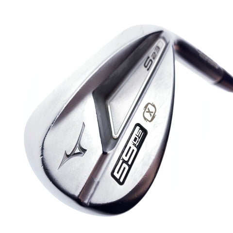 Used Mizuno S23 White Satin Lob Wedge / 59.0 Degrees / Wedge Flex