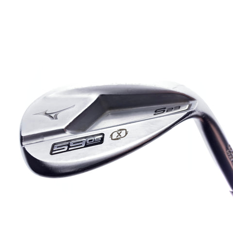 Used Mizuno S23 White Satin Lob Wedge / 59.0 Degrees / Wedge Flex