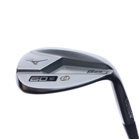 Used Mizuno S23 White Satin Lob Wedge / 60.0 Degrees / Wedge Flex