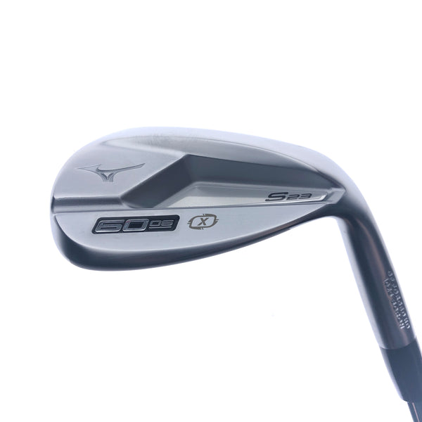 Used Mizuno S23 White Satin Lob Wedge / 60.0 Degrees / Wedge Flex
