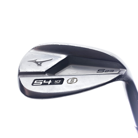 Used Mizuno S23 White Satin Sand Wedge / 54.0 Degrees / Stiff Flex