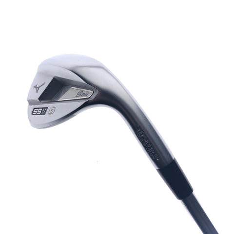Used Mizuno S23 White Satin Sand Wedge / 55.0 Degrees / Stiff Flex