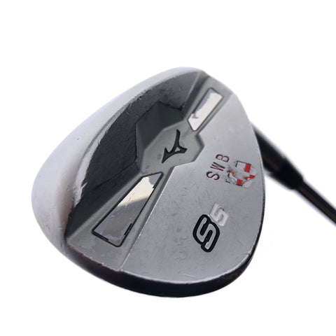 Used Mizuno S5 White Satin Gap Wedge / 50.0 Degrees / X-Stiff Flex