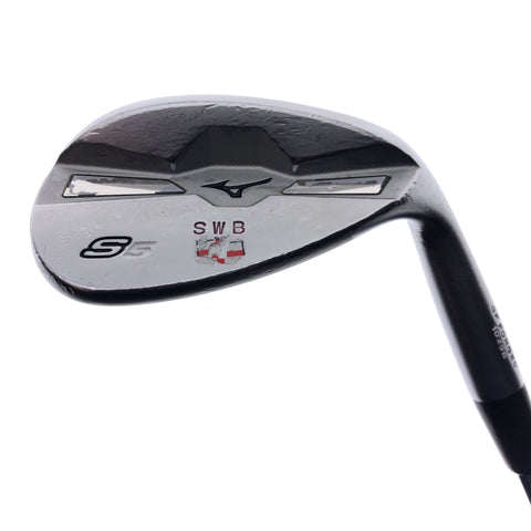 Used Mizuno S5 White Satin Gap Wedge / 50.0 Degrees / X-Stiff Flex