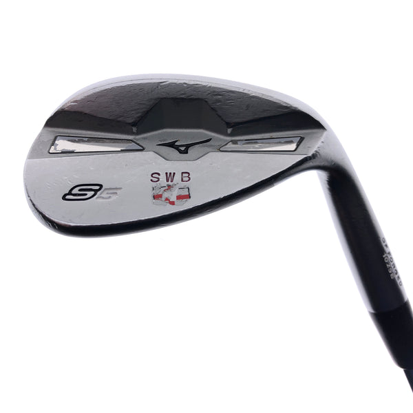 Used Mizuno S5 White Satin Gap Wedge / 50.0 Degrees / X-Stiff Flex
