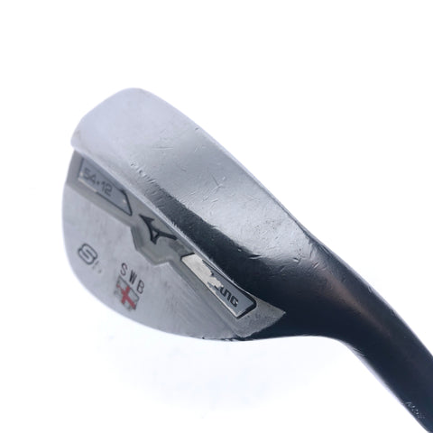Used Mizuno S5 White Satin Sand Wedge / 54.0 Degrees / X-Stiff Flex