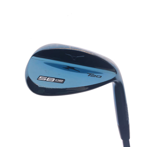 Used Mizuno T20 Blue Lob Wedge / 58.0 Degrees / X-Stiff Flex