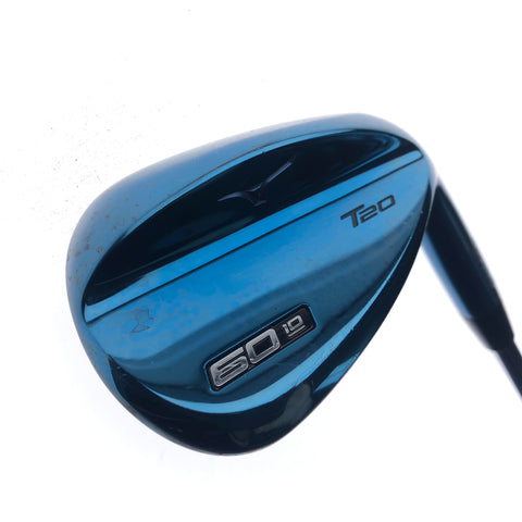 Used Mizuno T20 Blue Lob Wedge / 60.0 Degrees / Stiff Flex