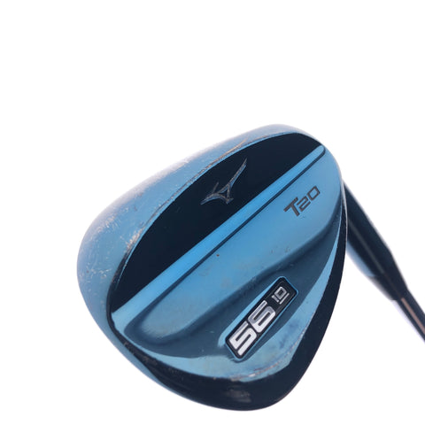 Used Mizuno T20 Blue Sand Wedge / 56.0 Degrees / Stiff Flex