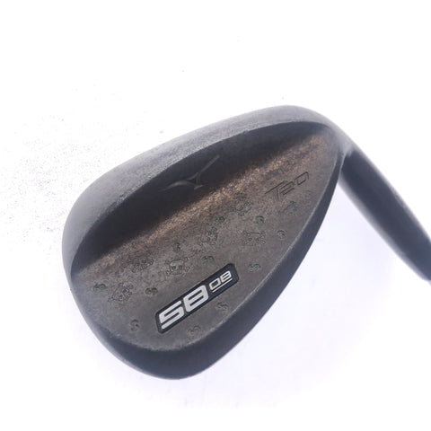Used Mizuno T20 Raw Lob Wedge / 58.0 Degrees / Stiff Flex
