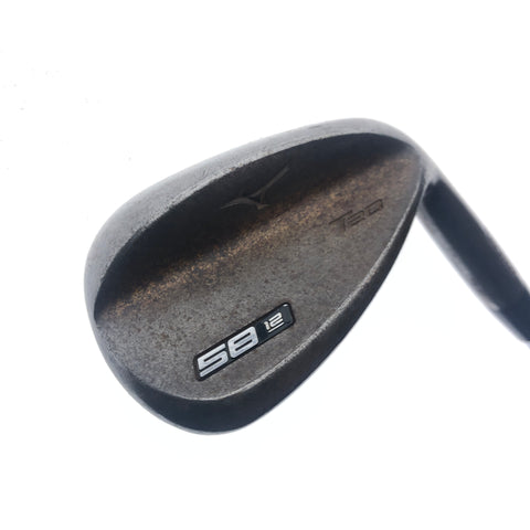 Used Mizuno T20 Raw Lob Wedge / 58.0 Degrees / Stiff Flex