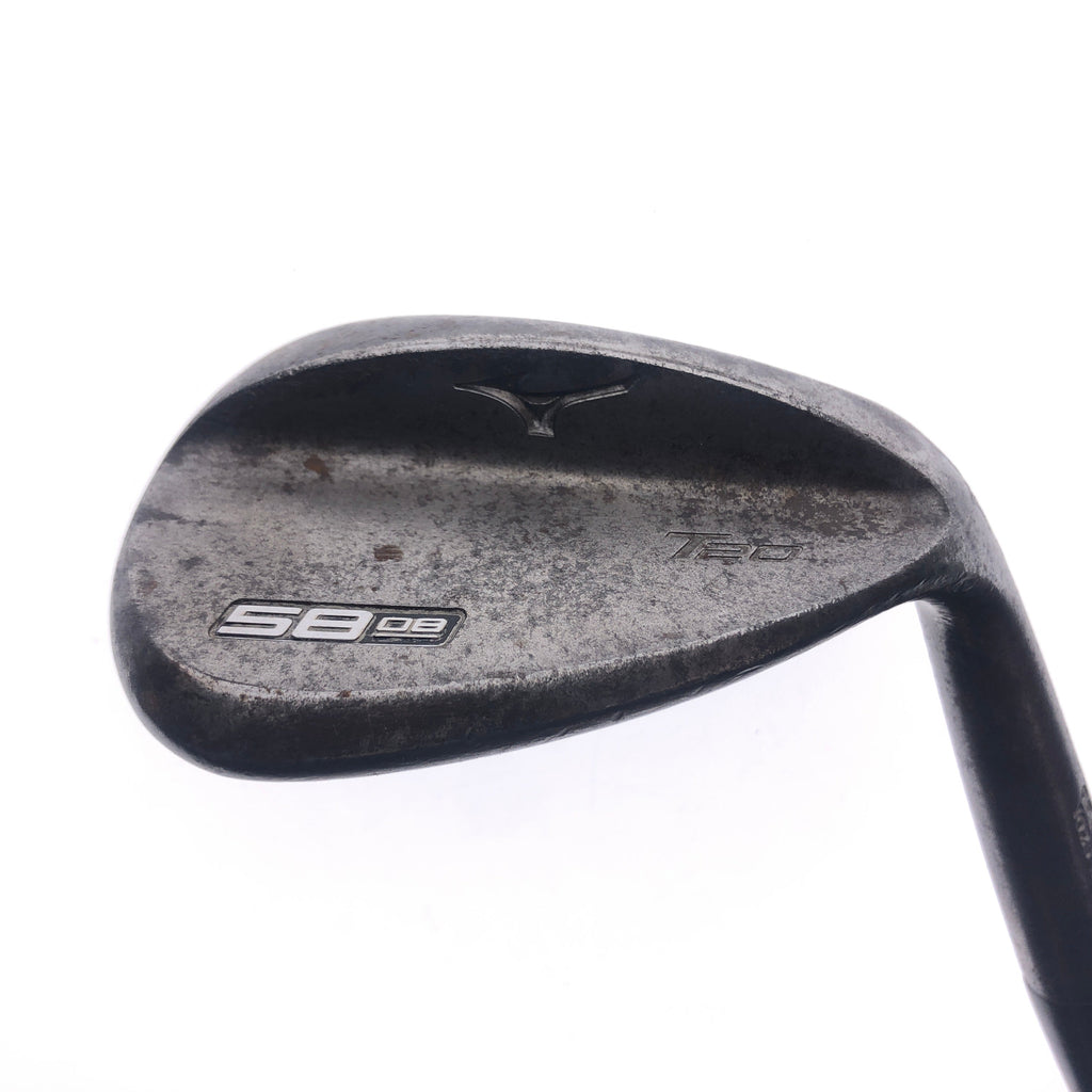 Used Mizuno T20 Raw Lob Wedge / 58.0 Degrees / Stiff Flex