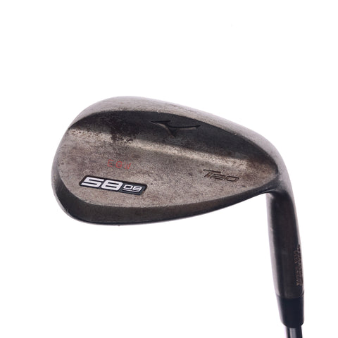 Used Mizuno T20 Raw Lob Wedge / 58.0 Degrees / Stiff Flex