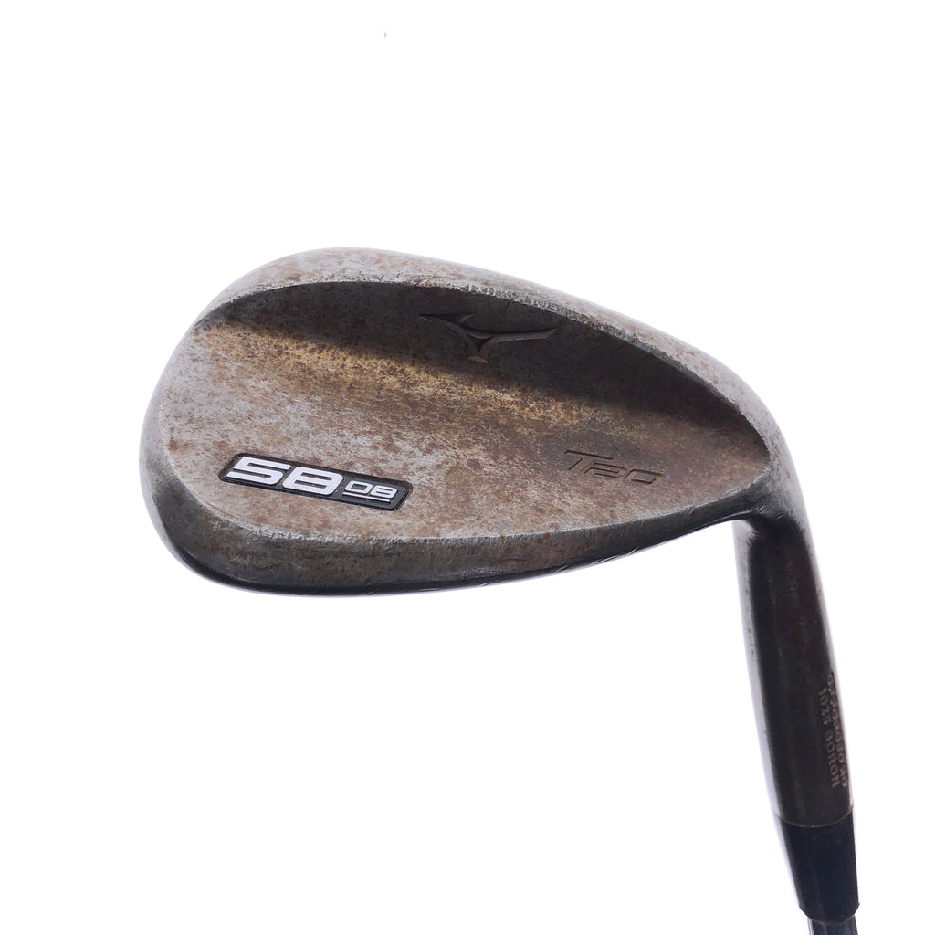 Used Mizuno T20 Raw Lob Wedge / 58.0 Degrees / Wedge Flex