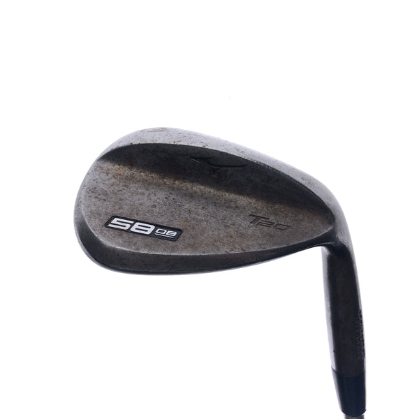 Used Mizuno T20 Raw Lob Wedge / 58.0 Degrees / X-Stiff Flex