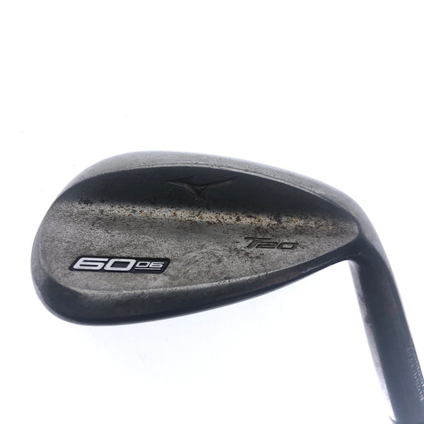 Used Mizuno T20 Raw Lob Wedge / 60.0 Degrees / X-Stiff Flex