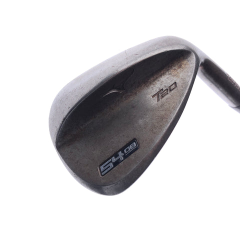 Used Mizuno T20 Raw Sand Wedge / 54.0 Degrees / X-Stiff Flex