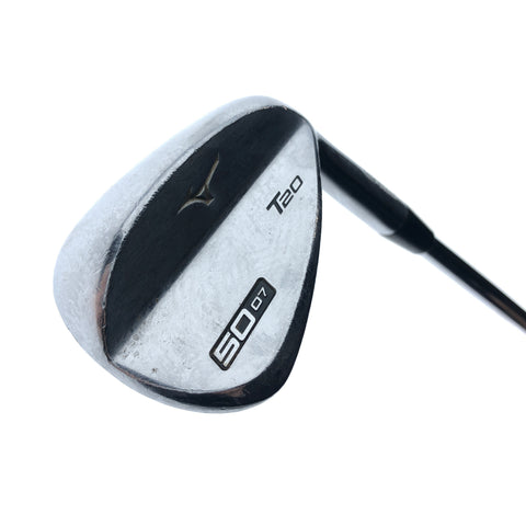 Used Mizuno T20 Satin Chrome Gap Wedge / 50.0 Degrees / Stiff Flex
