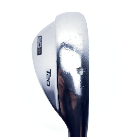 Used Mizuno T20 Satin Chrome Gap Wedge / 50.0 Degrees / Stiff Flex