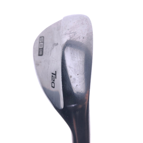 Used Mizuno T20 Satin Chrome Lob Wedge / 58.0 Degrees / Stiff Flex