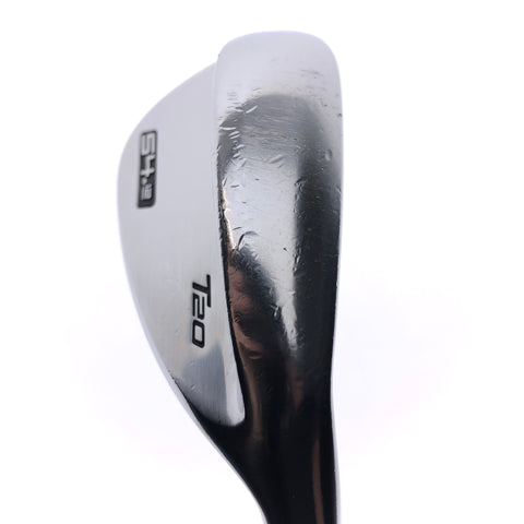 Used Mizuno T20 Satin Chrome Sand Wedge / 54.0 Degrees / Stiff Flex