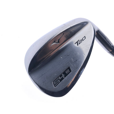 Used Mizuno T20 Satin Chrome Sand Wedge / 54.0 Degrees / X-Stiff Flex