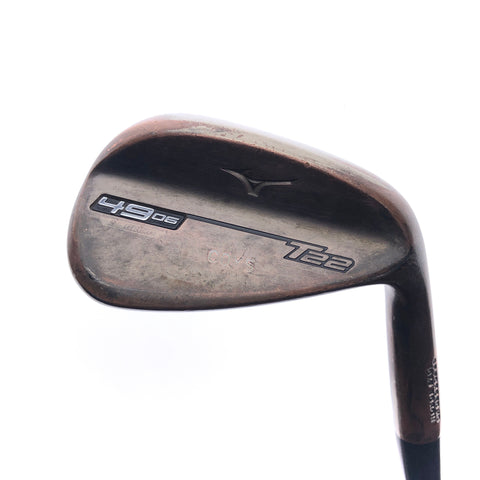 Used Mizuno T22 Denim Copper Gap Wedge / 49.0 Degrees / Stiff Flex