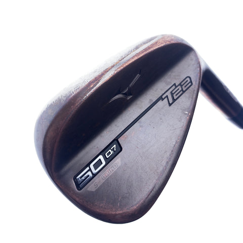 Used Mizuno T22 Denim Copper Gap Wedge / 50.0 Degrees / Stiff Flex
