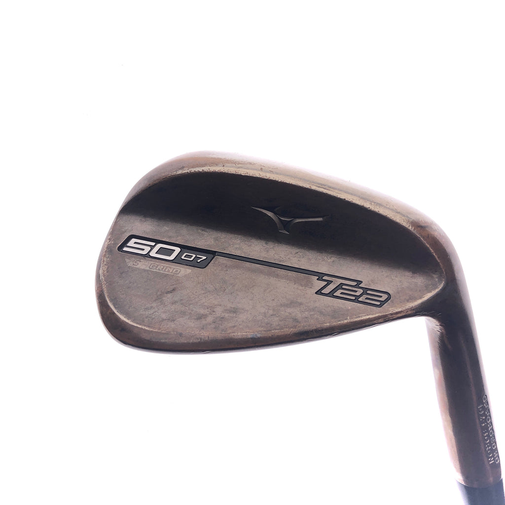 Used Mizuno T22 Denim Copper Gap Wedge / 50.0 Degrees / Stiff Flex
