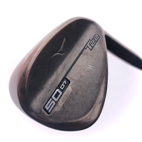 Used Mizuno T22 Denim Copper Gap Wedge / 50.0 Degrees / X-Stiff Flex