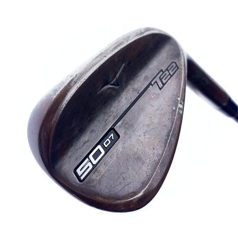 Used Mizuno T22 Denim Copper Gap Wedge / 50.0 Degrees / X-Stiff Flex