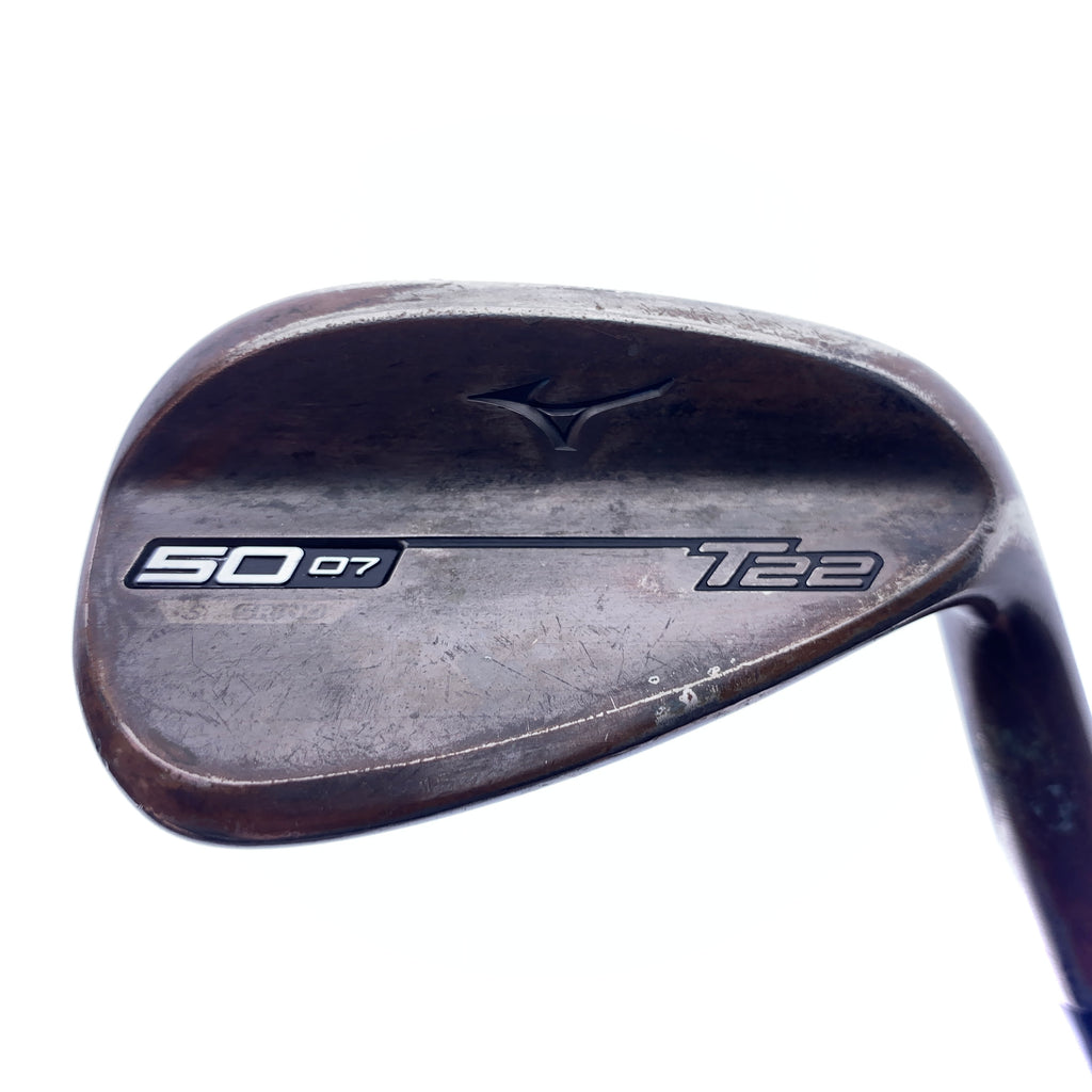 Used Mizuno T22 Denim Copper Gap Wedge / 50.0 Degrees / X-Stiff Flex
